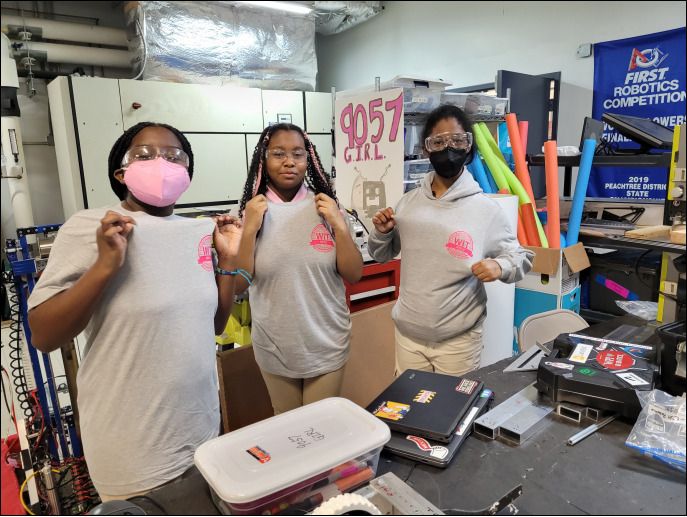 WIT Girls Robotics team